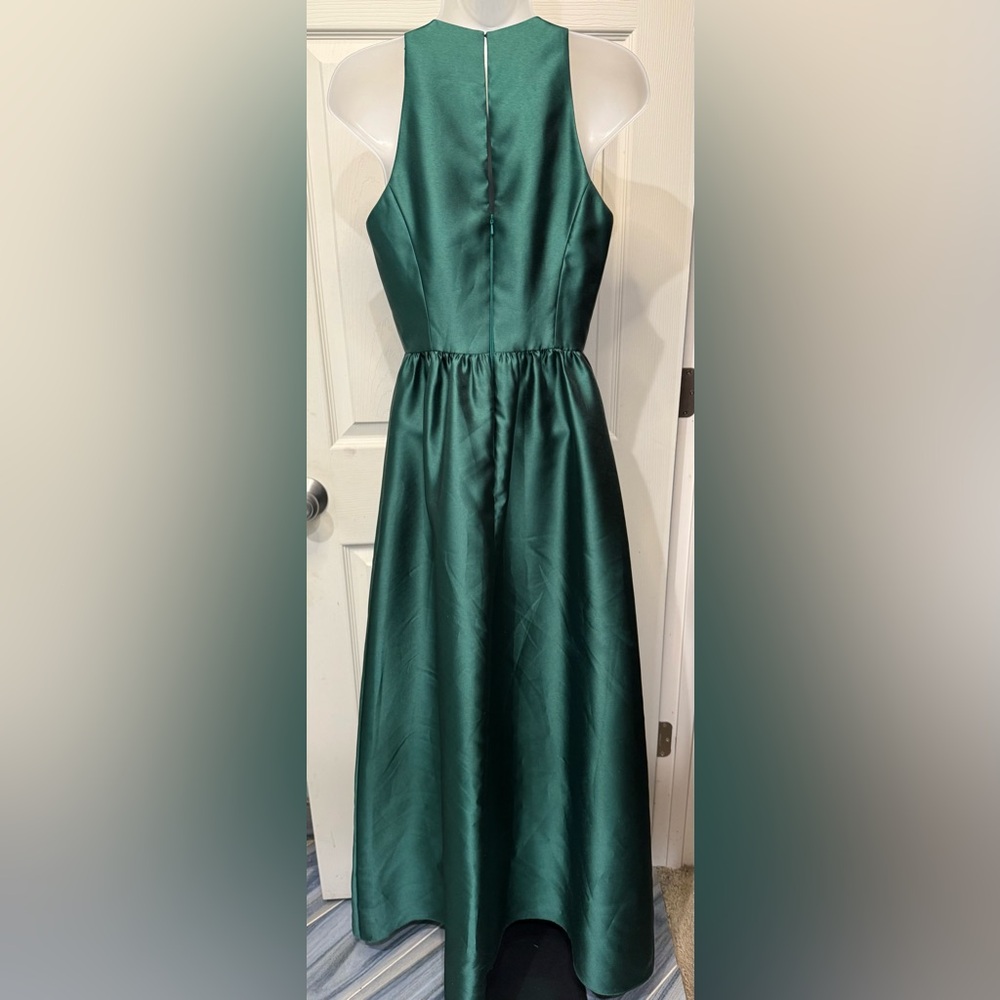 ALFRED SUNG Hunter Green Maxi Dress - Picture 4 of 7